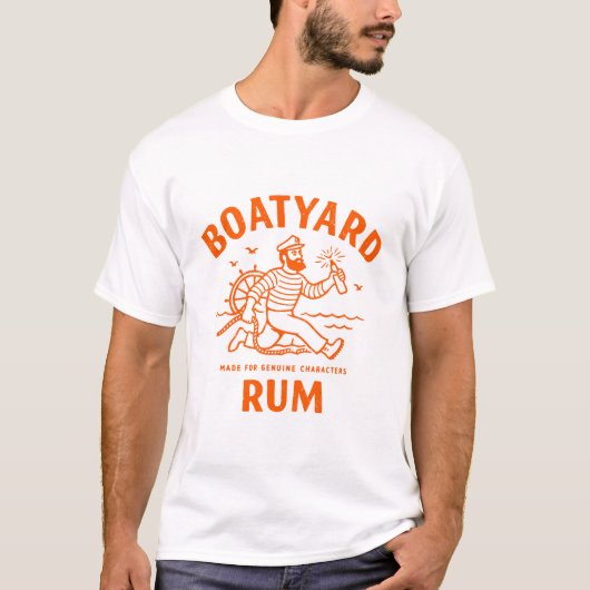 Boatyard Rum Co. T-Shirt (Vorderseite)