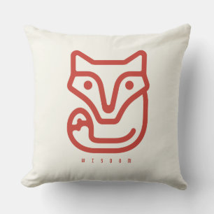 BOAZ Fox / Curiosity Icon Kissen