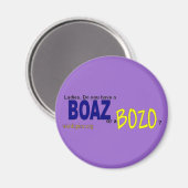 Boaz Magnet (Vorderseite/Rückseite)