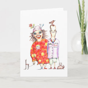 Bob and Claire de Lune greeting card Karte