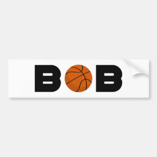 Bob Basketball Autoaufkleber