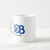 Bob Bird Nerd Kaffeetasse (Vorderseite Links)