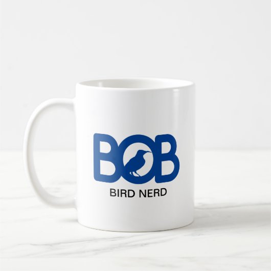 Bob Bird Nerd Kaffeetasse (Links)