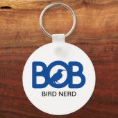 Bob Bird Nerd Schlüsselanhänger (Vorderseite)