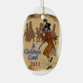 Bob Crachit und kleiner Tim Keramikornament (Rechts)