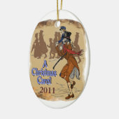 Bob Crachit und kleiner Tim Keramikornament (Links)