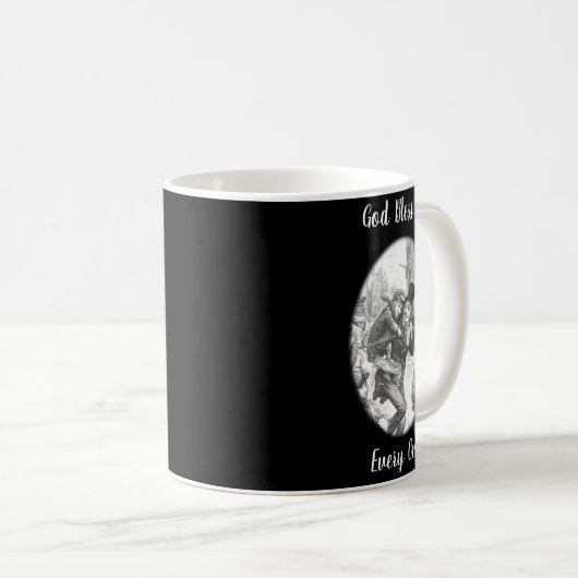 Bob Cratchit Tiny Tim A Christmas Carol  Kaffeetasse (VorderseiteRechts)