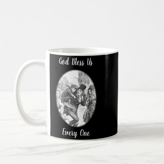 Bob Cratchit Tiny Tim A Christmas Carol Kaffeetasse (Links)