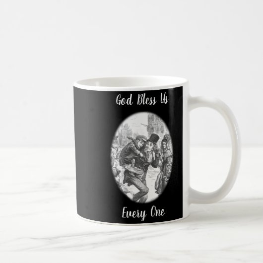 Bob Cratchit Tiny Tim A Christmas Carol Kaffeetasse (Rechts)