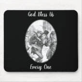 Bob Cratchit Tiny Tim A Christmas Carol  Mousepad (Vorne)