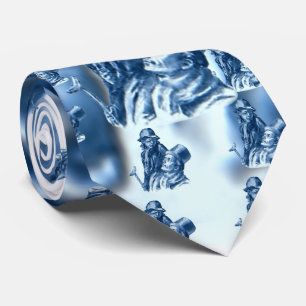 Bob Cratchit und Tiny Tim Christmas Carol Krawatte