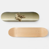 Bob Cratchit und Tiny Tim Christmas Carol Skateboard (Horizontal)