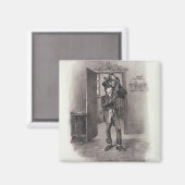 Bob Cratchit und Tiny Tim von "Charles Dickens: Magnet (Vorderseite/Rückseite)