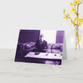 Bob das alien, das Fernsieht Karte (Gelbe Blume)