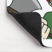 Bob das Holzfällerkrämer mousemat Mousepad (Ecke)