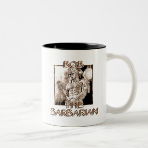 Bob, der Barbar Zweifarbige Tasse