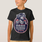 Bob der Drag Queen für President - Funny Drag Quee T-Shirt (Vorderseite)