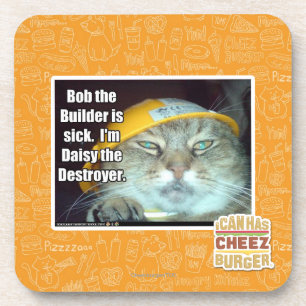 Bob der Erbauer ist krank Getränkeuntersetzer