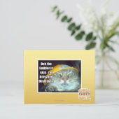 Bob, der Erbauer ist krank Postkarte (Stehend Vorderseite)