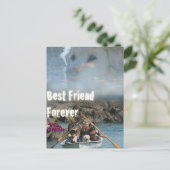 Bob Der Hund - Bester Freund für immer Postkarte (Stehend Vorderseite)