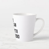 BOB, DER MANN, DER MYTH, DER LEGEND, Funny, Milchtasse (Rechts)