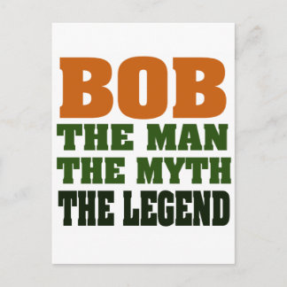 Bob - der Mann, der Mythos, die Legende Postkarte