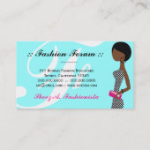 Bob-des Himmels des Fashionista-311 die Grenze Visitenkarte (Rückseite)