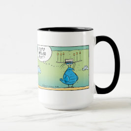 Bob die Panzerkrebse und seiner bekorkte Hut Tasse