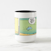 Bob die Panzerkrebse und seiner bekorkte Hut Tasse (Zentrum)