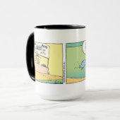 Bob die Panzerkrebse und seiner bekorkte Hut Tasse (Vorderseite Links)