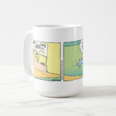 Bob die Panzerkrebse und seiner bekorkte Hut Tasse (Vorderseite Links)