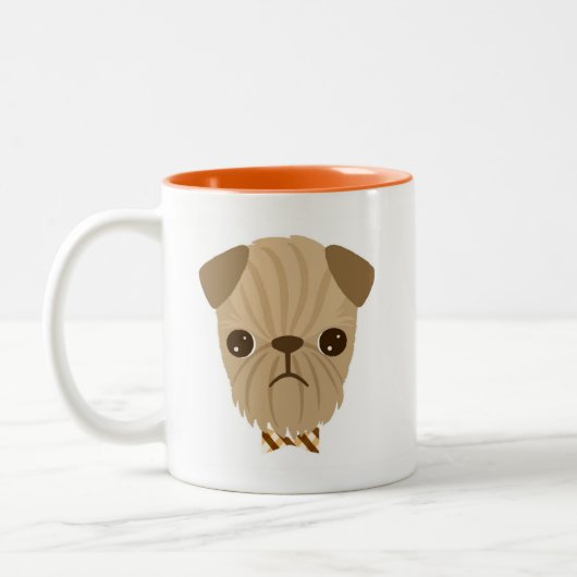 Bob die Tasse Brüssels Griffon (Links)