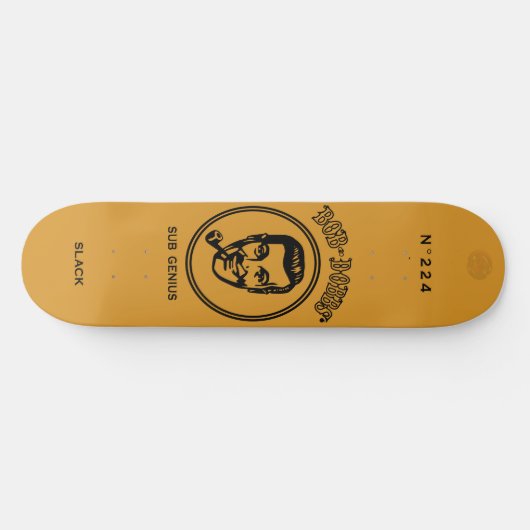 Bob Dobbs Slack Skateboard (Horizontal)