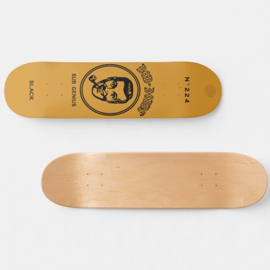 Bob Dobbs Slack Skateboard (Horizontal)