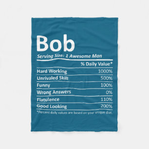 Bob Ernährung Lustiger Geburtstag D Name Gif Fleecedecke