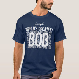 BOB Funny BRUDER DES BRIDE Wedding T-Shirt