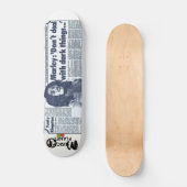 BOB - GEHEN SIE MIT DUNKEN DINGEN!! /TST-Skateboar Skateboard (Vorderseite)