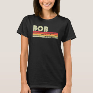 BOB Geschenkname Personalisiert Funny Retro Vintag T-Shirt