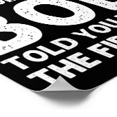 Bob Gift Name D Birthday Funny Christma  Poster (Ecke)