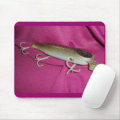 Bob Hahn Vintag Lure Mousepad #1 (Mit Mouse)
