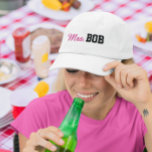 Bob Hat Truckerkappe<br><div class="desc">Funny Hat sagt Mrs. BOB. Macht ein großartiges Geschenk!</div>