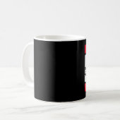 Bob ist Bob buchstabierte rückwärts Kaffee-Tasse Kaffeetasse (Vorderseite Links)