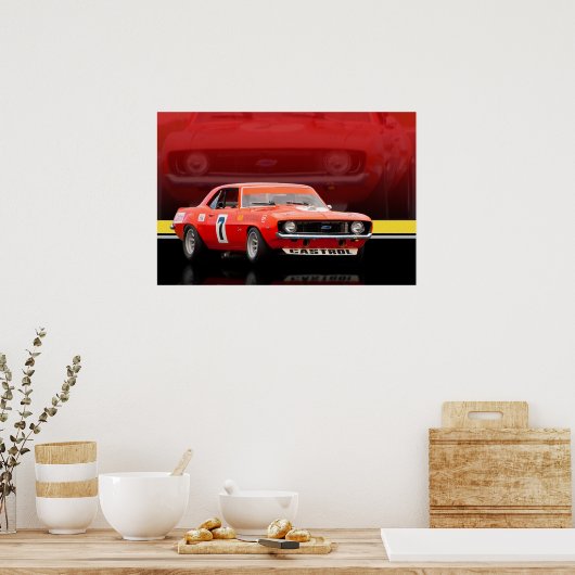 Bob Jane Camaro Poster (Küche)