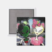 Bob & Jane Invade Las Vegas Magnet (Vorderseite/Rückseite)