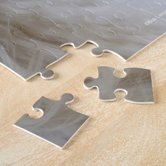 Bob Langrish Appaloosa Friesian Stallion Headshot Puzzle (Seite)