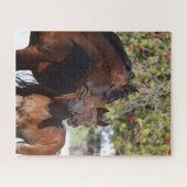 Bob Langrish | Arab Mare and Foal Stehend Puzzle (Horizontal)