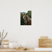 Bob Langrish | Arab Stallion Headshot Poster (Küche)