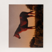 Bob Langrish | Arabisch Stehend in Sunset Puzzle (Vertikal)