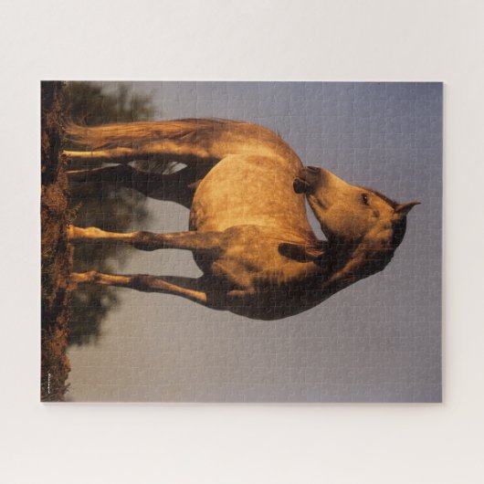 Bob Langrish | Arabisches Stehend auf dem Hügel be Puzzle (Horizontal)