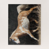 Bob Langrish Bashkir Curly Pferdeschwalbe Puzzle (Vertikal)